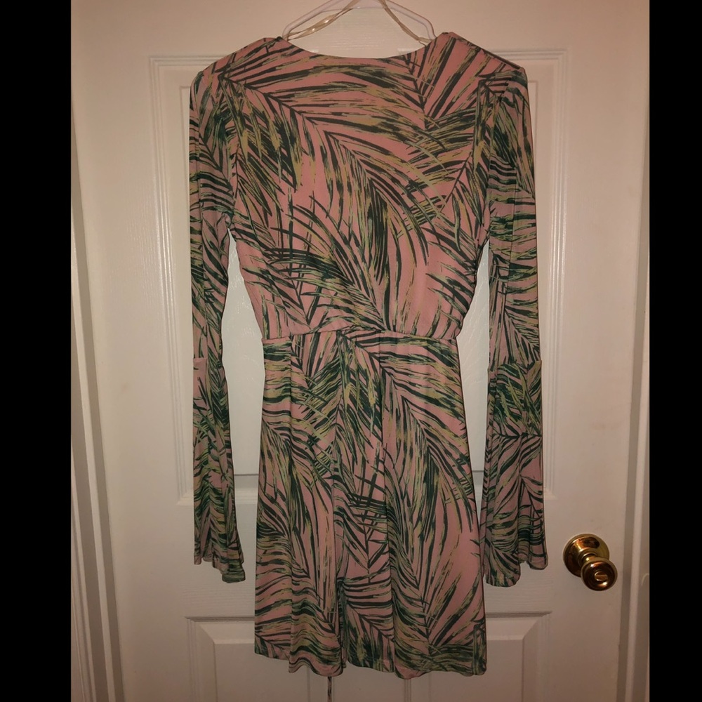 Pink Palms Dress - Picture 3 of 3